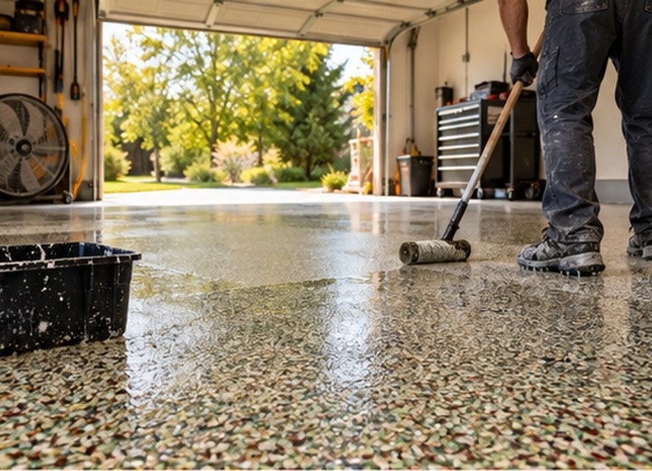 Heat and humidity — visual example for What is the best time of year to coat a garage in Windsor–Essex?