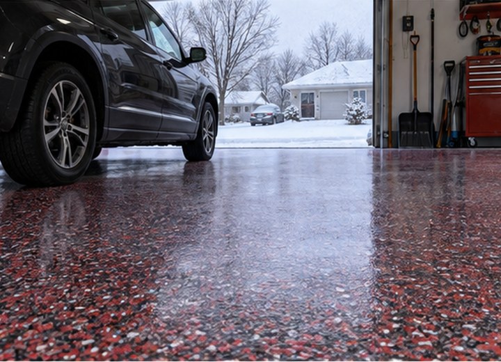 Stable access window — visual example for What is the best time of year to coat a garage in Windsor–Essex?