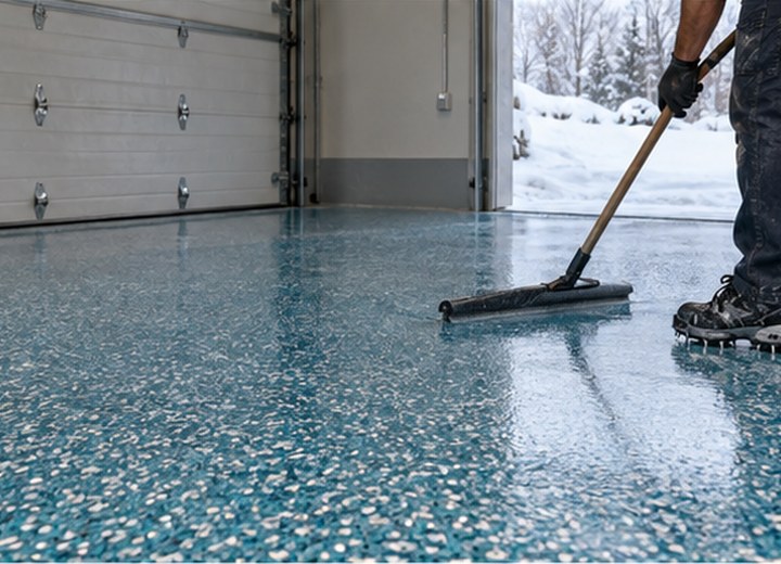 Control the garage — visual example for What is the best time of year to coat a garage in Windsor–Essex?