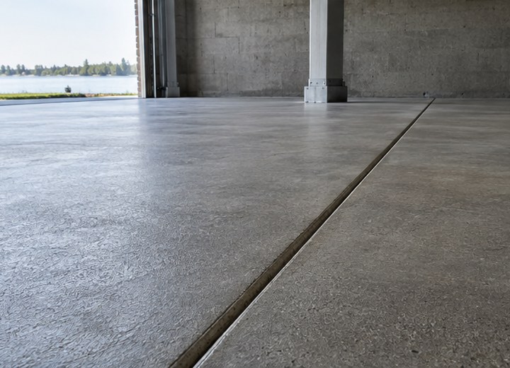 Is it designed to move? — visual example for Can cracked concrete be coated?
