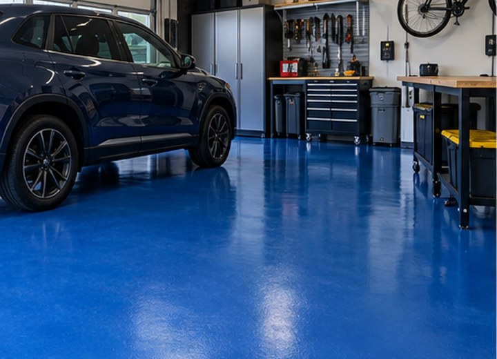 Map the room — visual example for The complete garage floor makeover guide