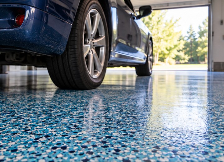 Repeated pressure — visual example for What is hot-tire pickup and how can a floor system prevent it?