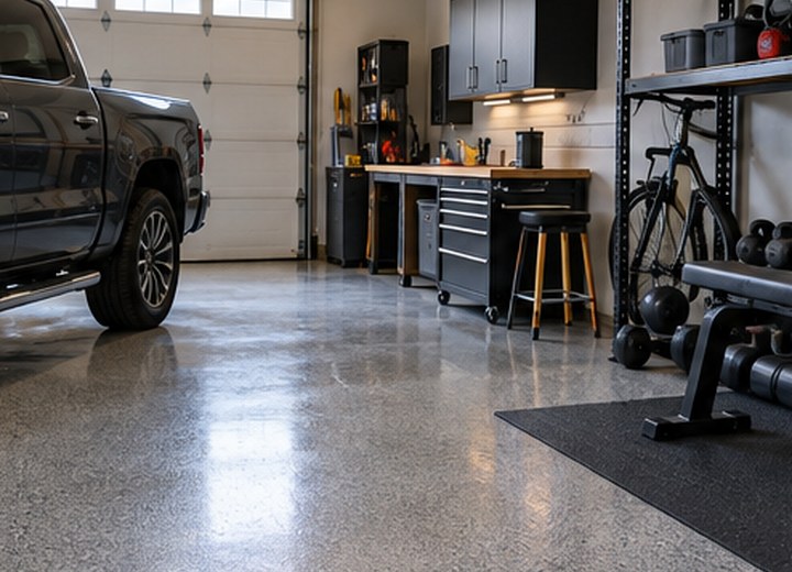 Define the room — visual example for The Windsor–Essex garage floor coating guide