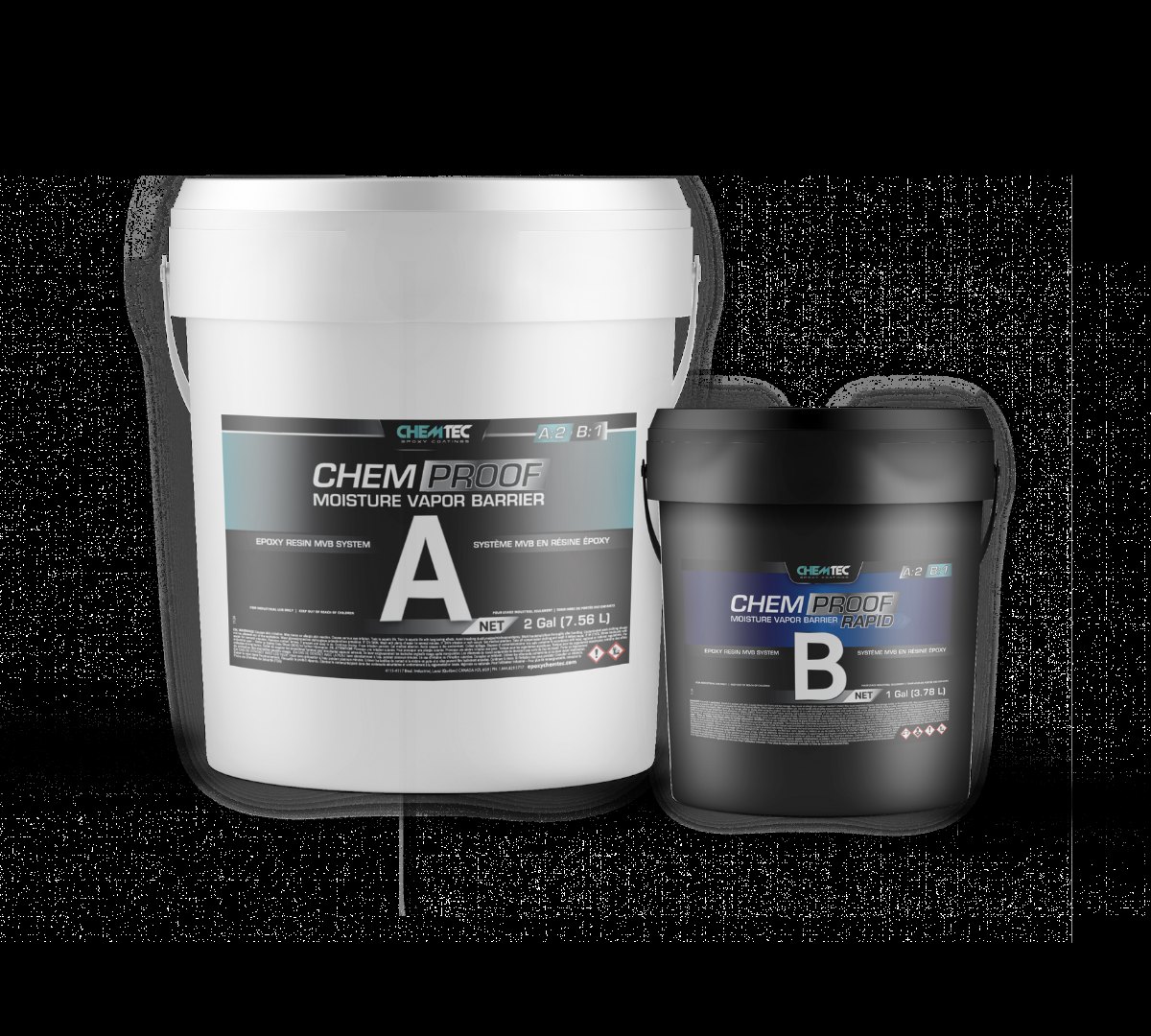 Chemtec CHEM PROOF RAPID moisture barrier kit